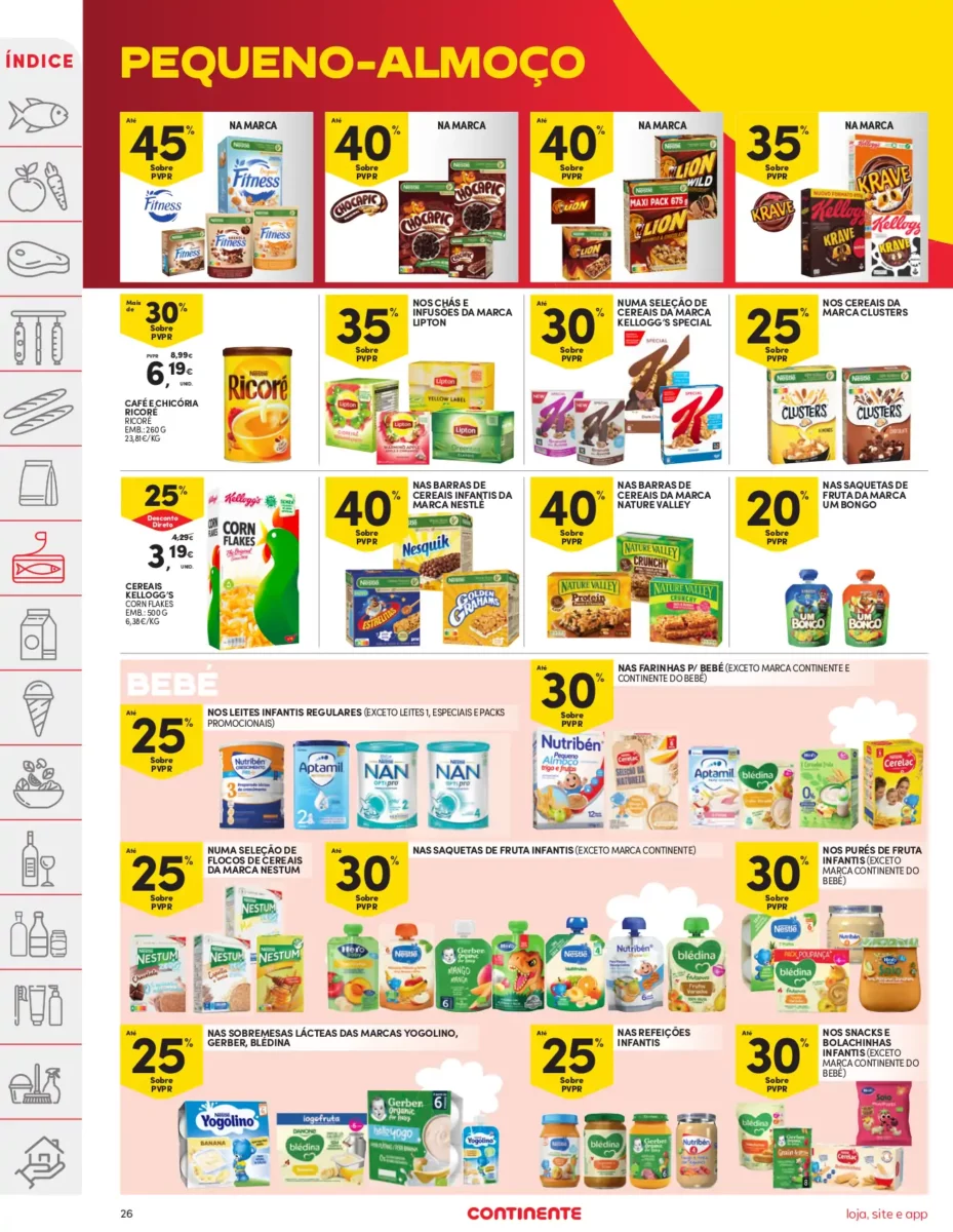 Folheto Continente (5 a 11 mar&ccedil;o)