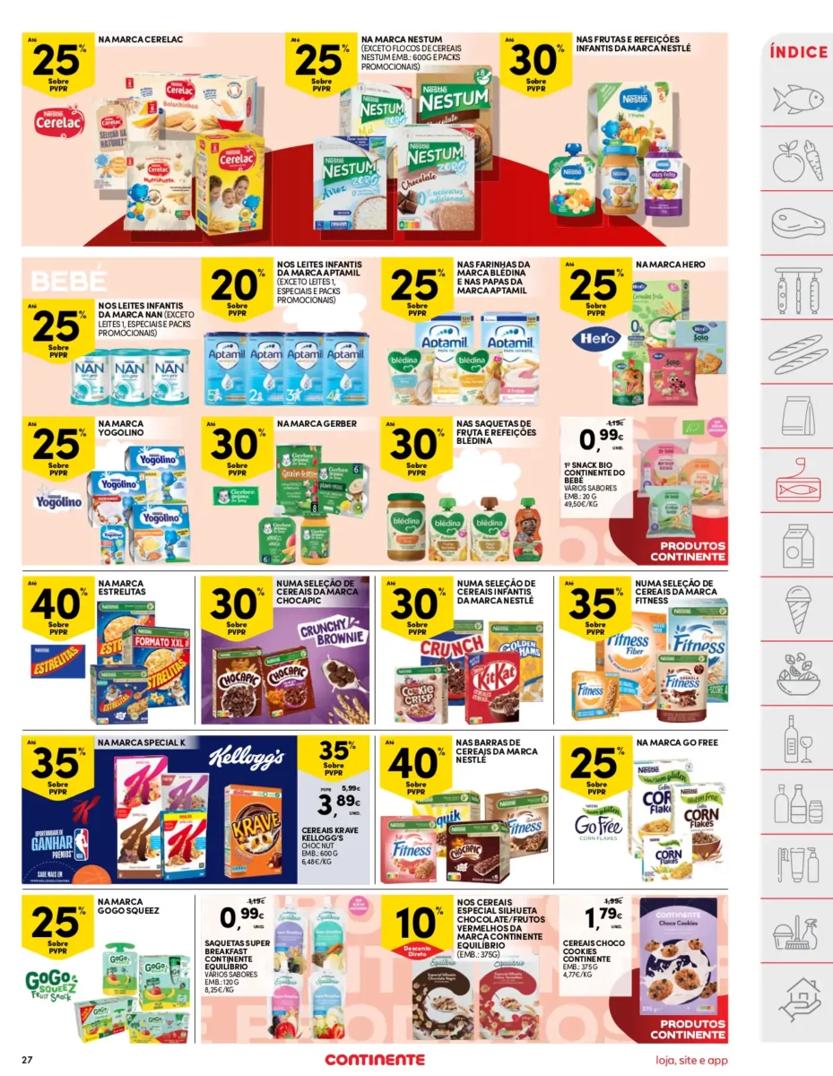 Folheto Continente (12 a 18 mar&ccedil;o)