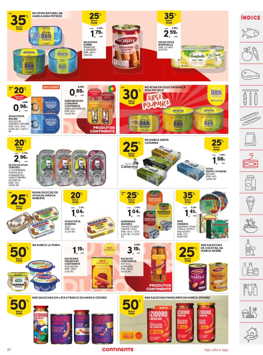 Folheto Continente (26 mar&ccedil;o a 1 abril)