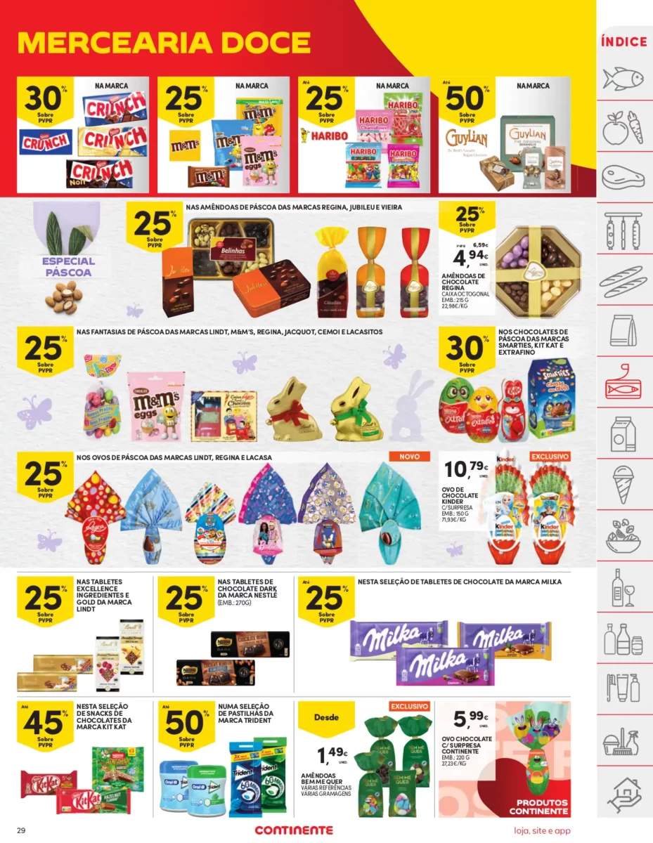 Folheto Continente (5 a 11 mar&ccedil;o)