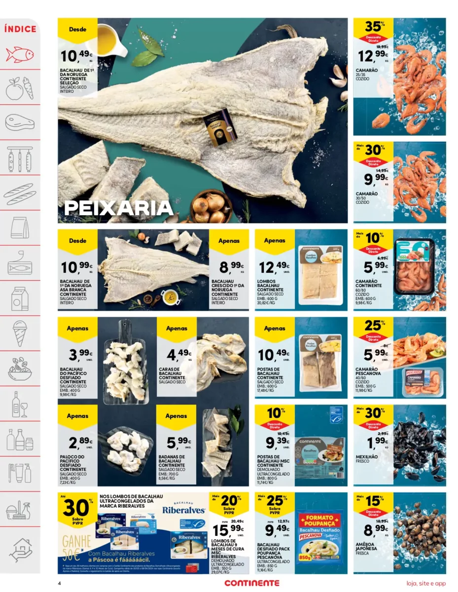 Folheto Continente (12 a 18 mar&ccedil;o)