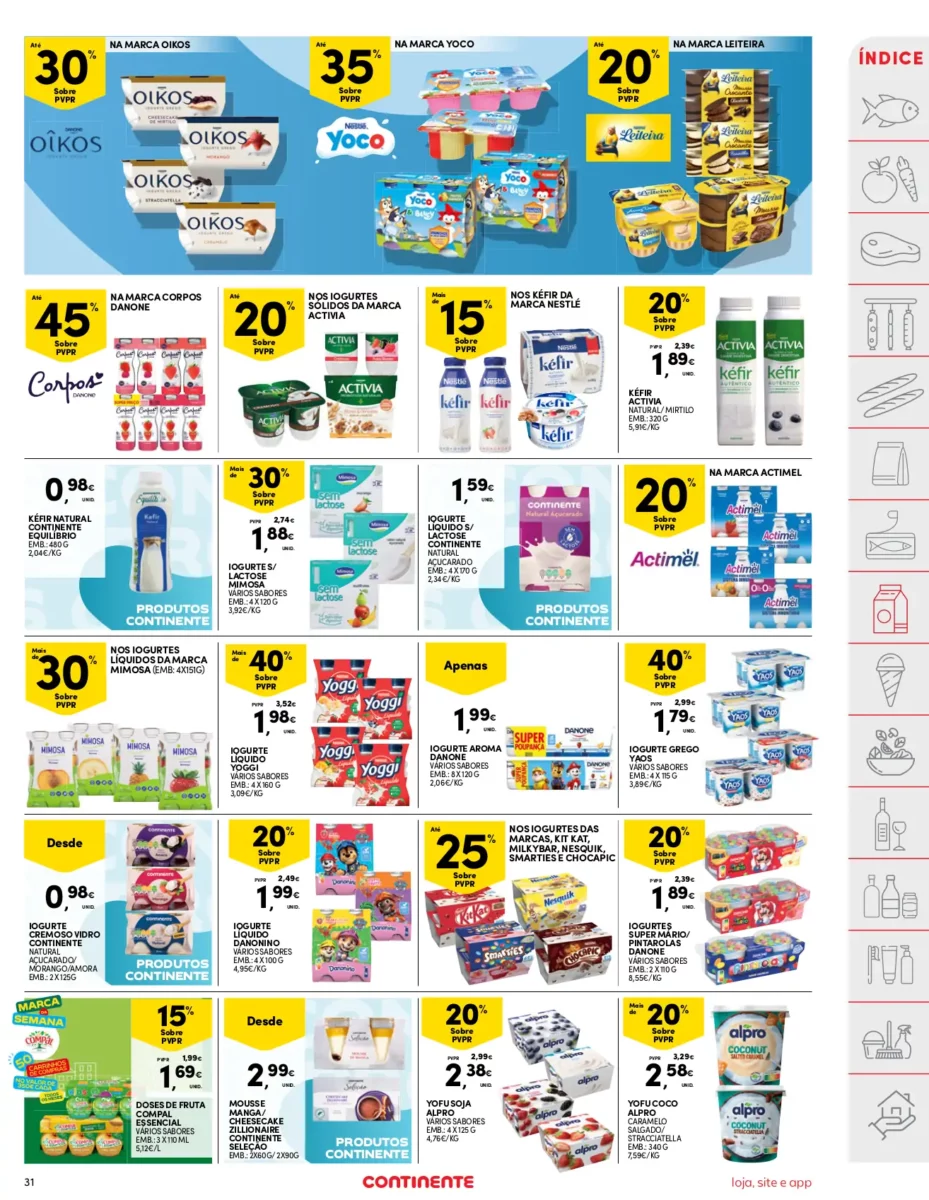 Folheto Continente (12 a 18 mar&ccedil;o)