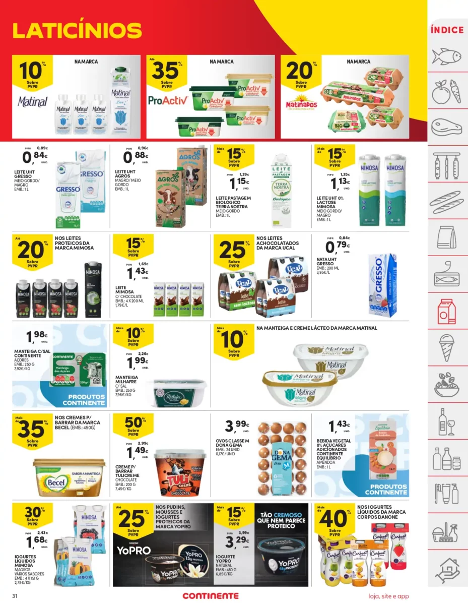 Folheto Continente (5 a 11 mar&ccedil;o)