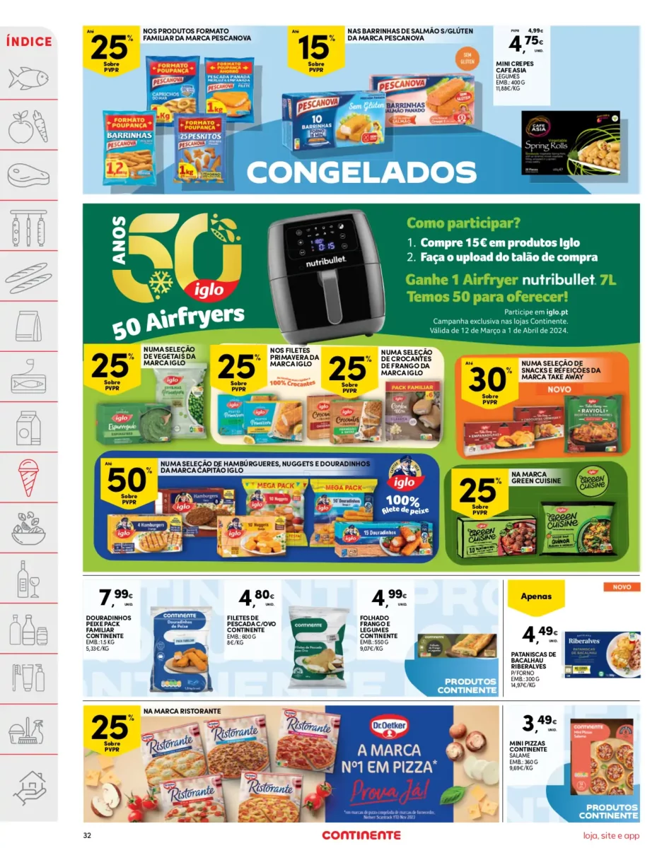 Folheto Continente (12 a 18 mar&ccedil;o)