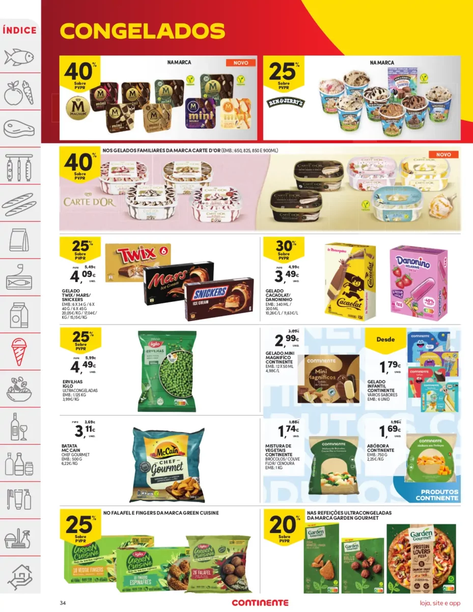 Folheto Continente (5 a 11 mar&ccedil;o)