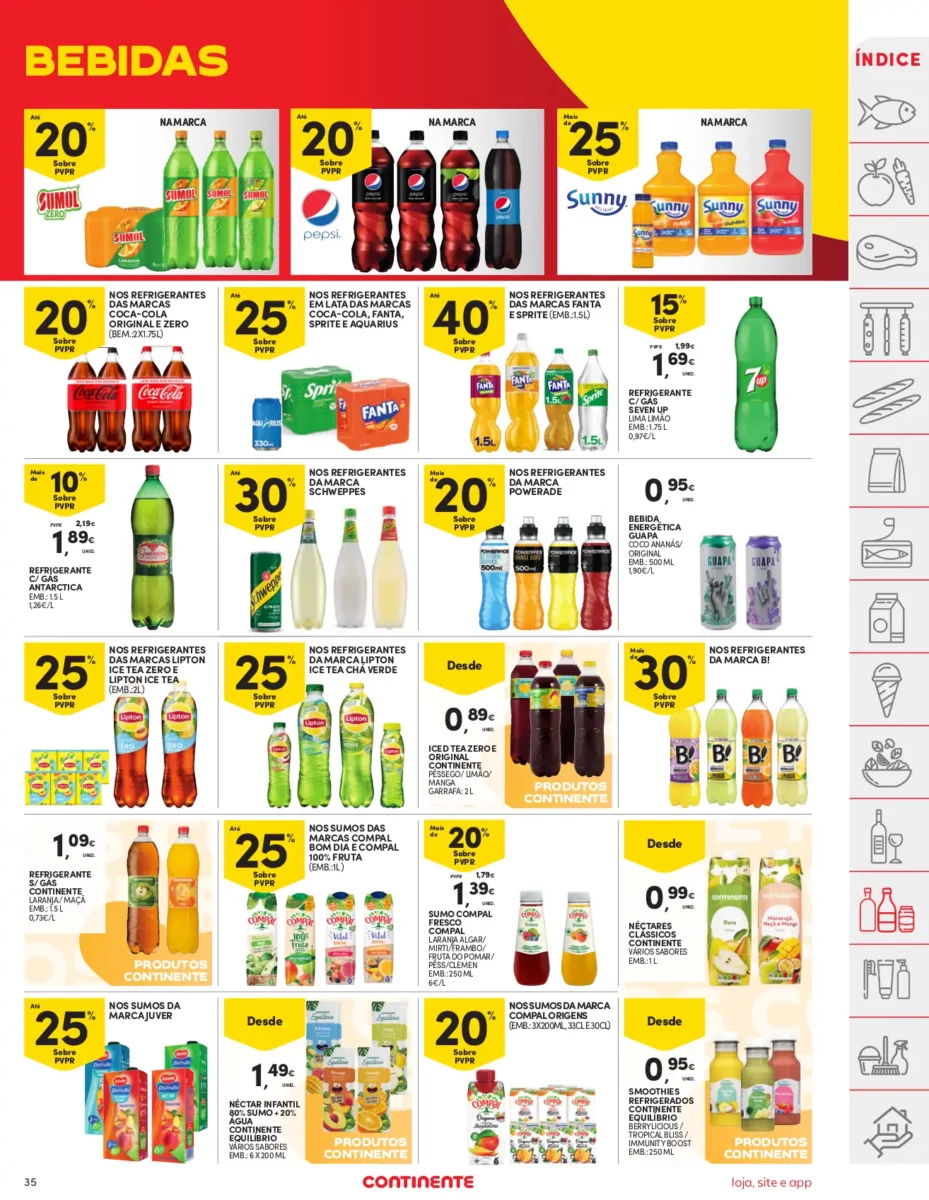 Folheto Continente (5 a 11 mar&ccedil;o)