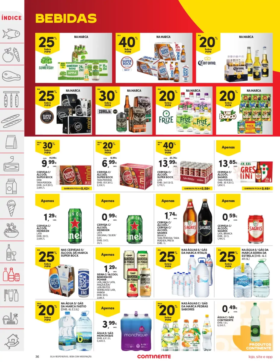 Folheto Continente (5 a 11 mar&ccedil;o)