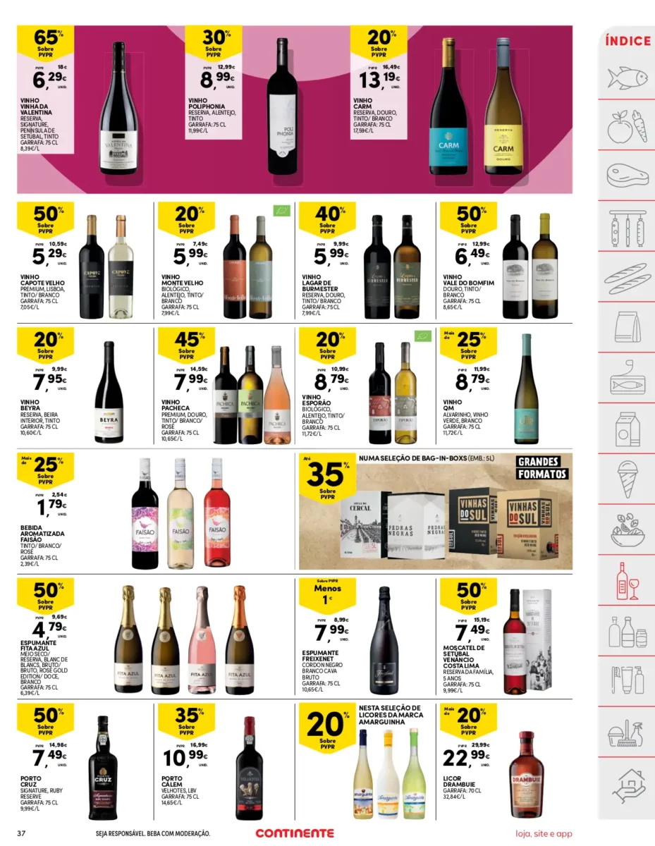 Folheto Continente (12 a 18 mar&ccedil;o)