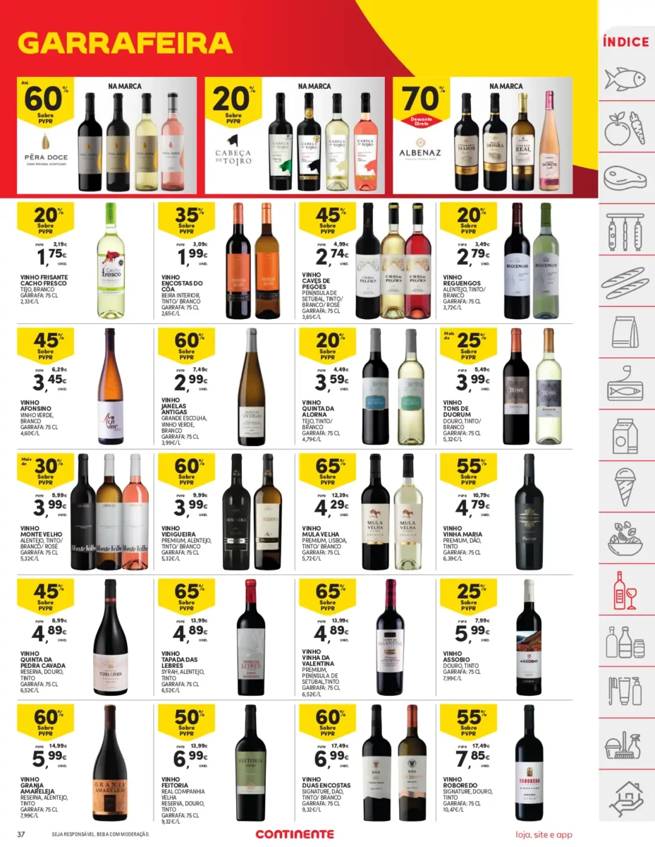 Folheto Continente (5 a 11 mar&ccedil;o)