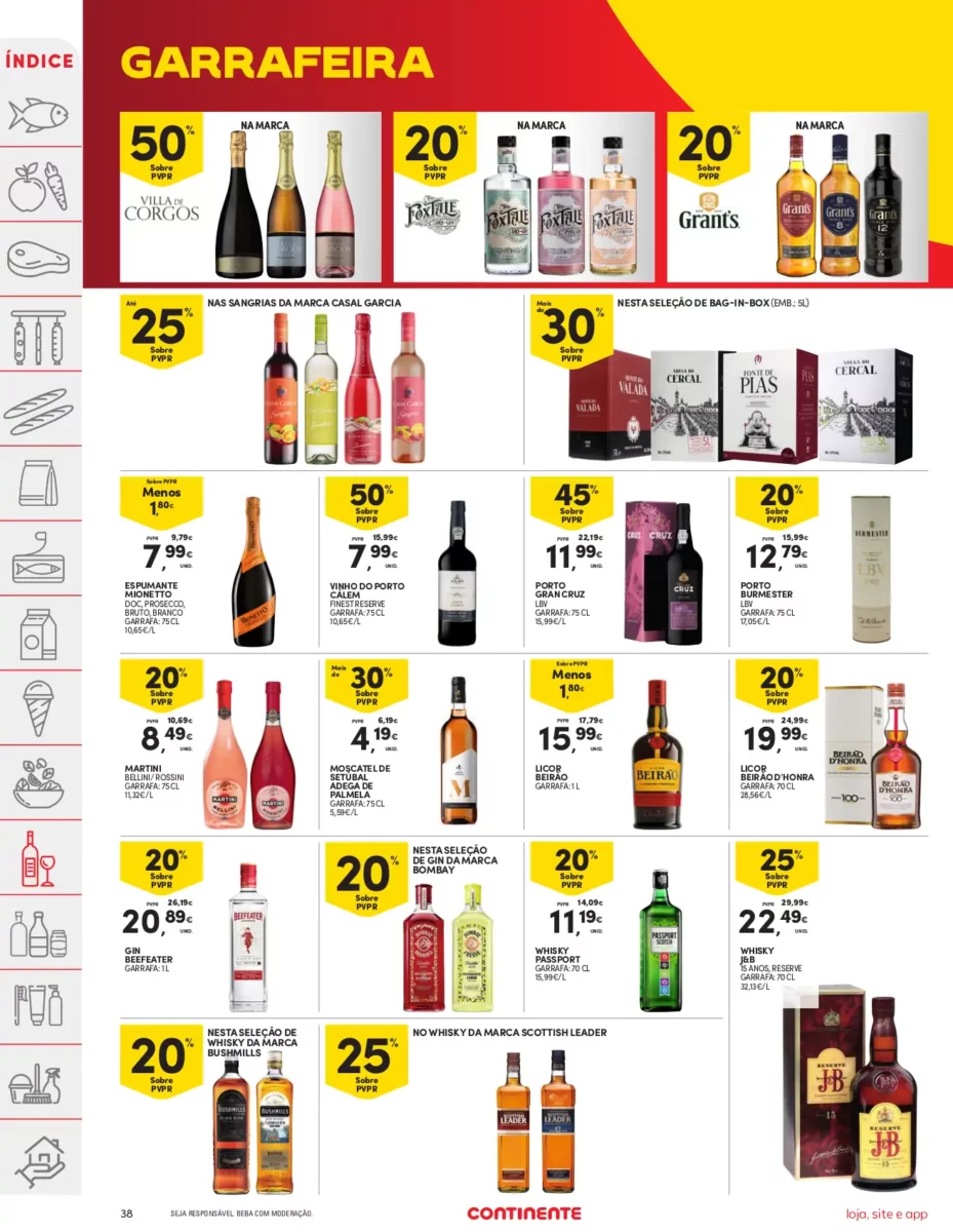 Folheto Continente (5 a 11 mar&ccedil;o)