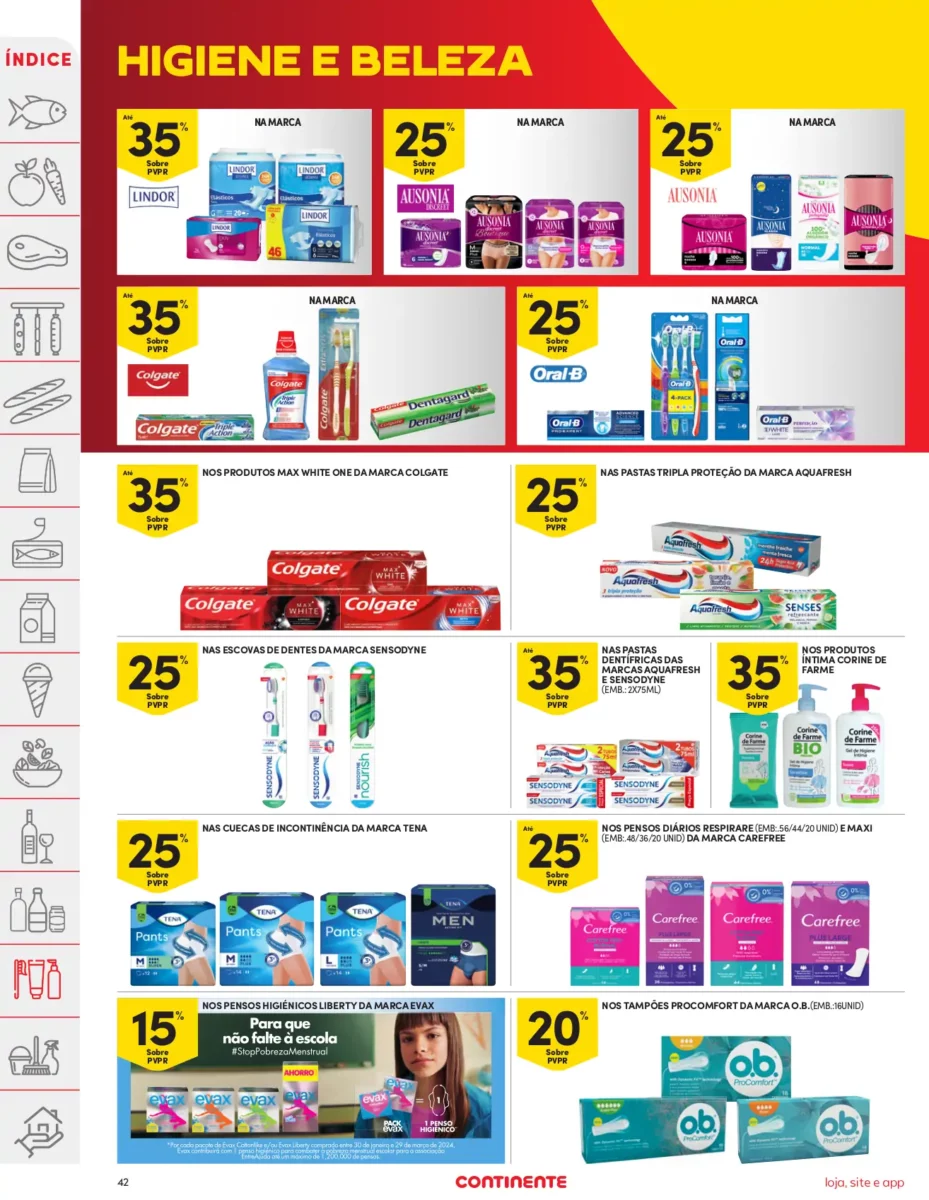 Folheto Continente (5 a 11 mar&ccedil;o)