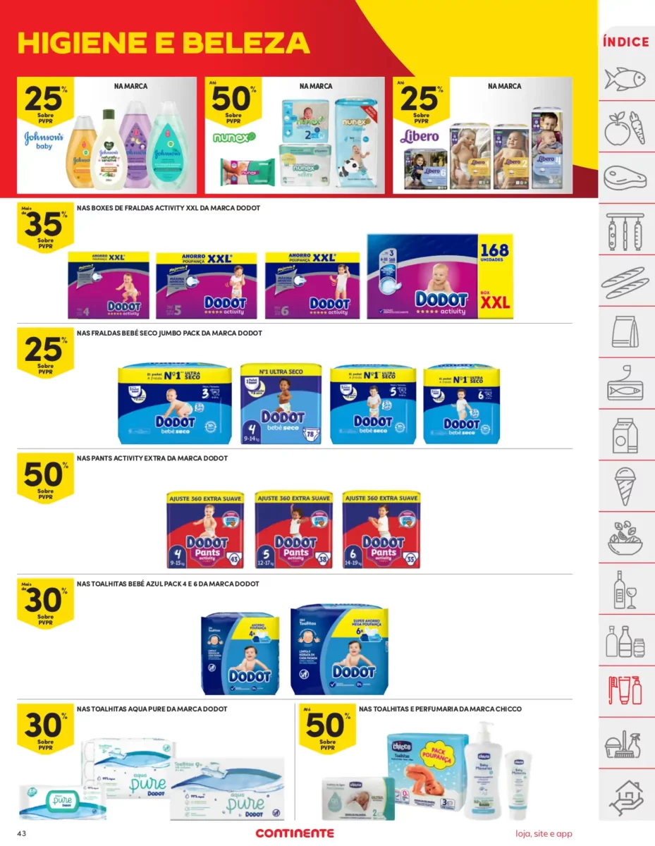 Folheto Continente (5 a 11 mar&ccedil;o)