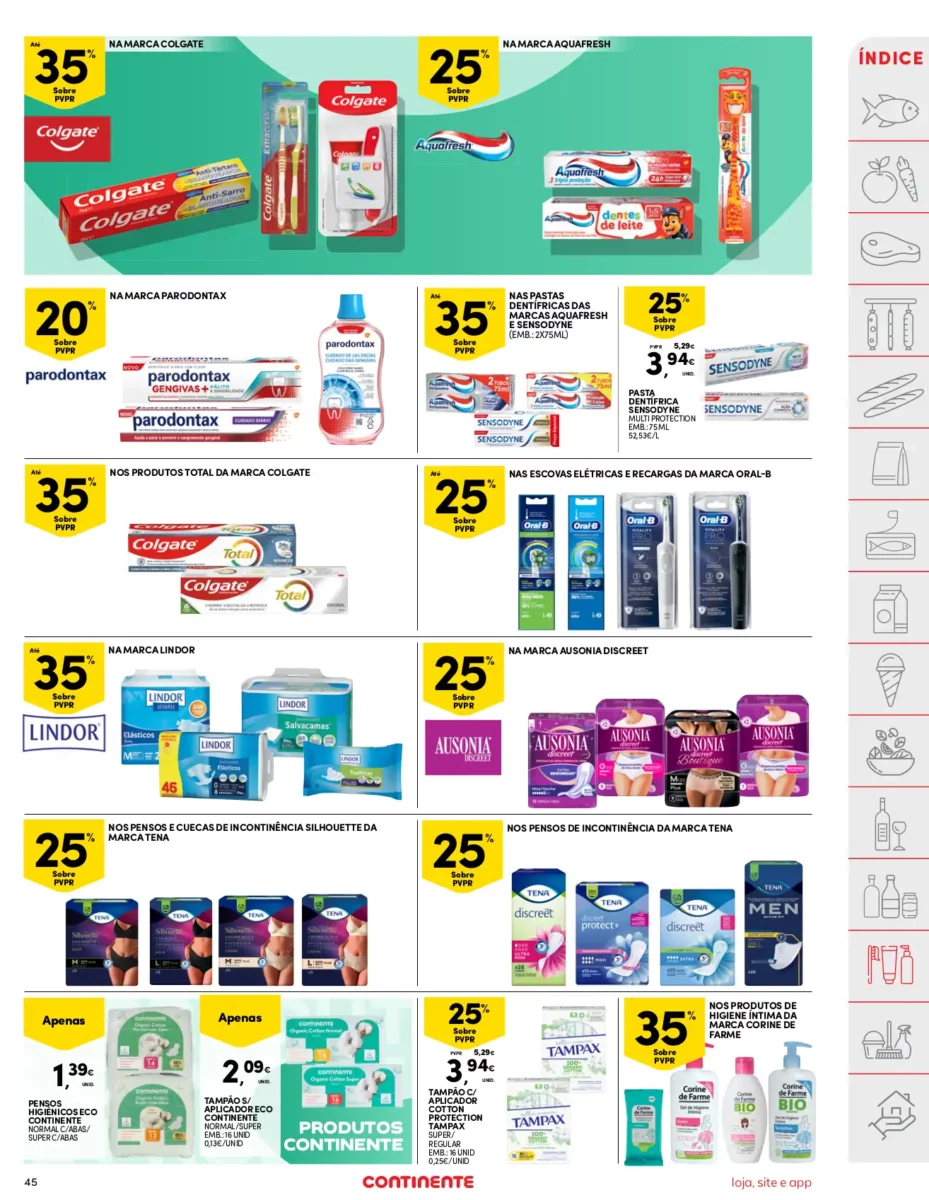 Folheto Continente (12 a 18 mar&ccedil;o)