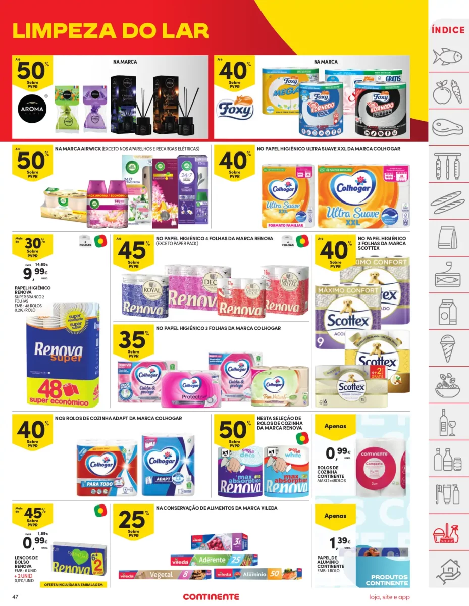 Folheto Continente (5 a 11 mar&ccedil;o)