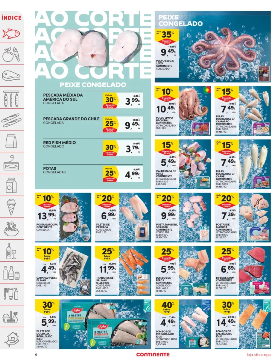 Folheto Continente (5 a 11 mar&ccedil;o)