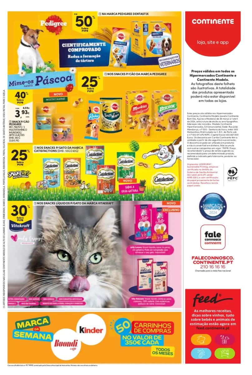 Folheto Continente (26 mar&ccedil;o a 1 abril)