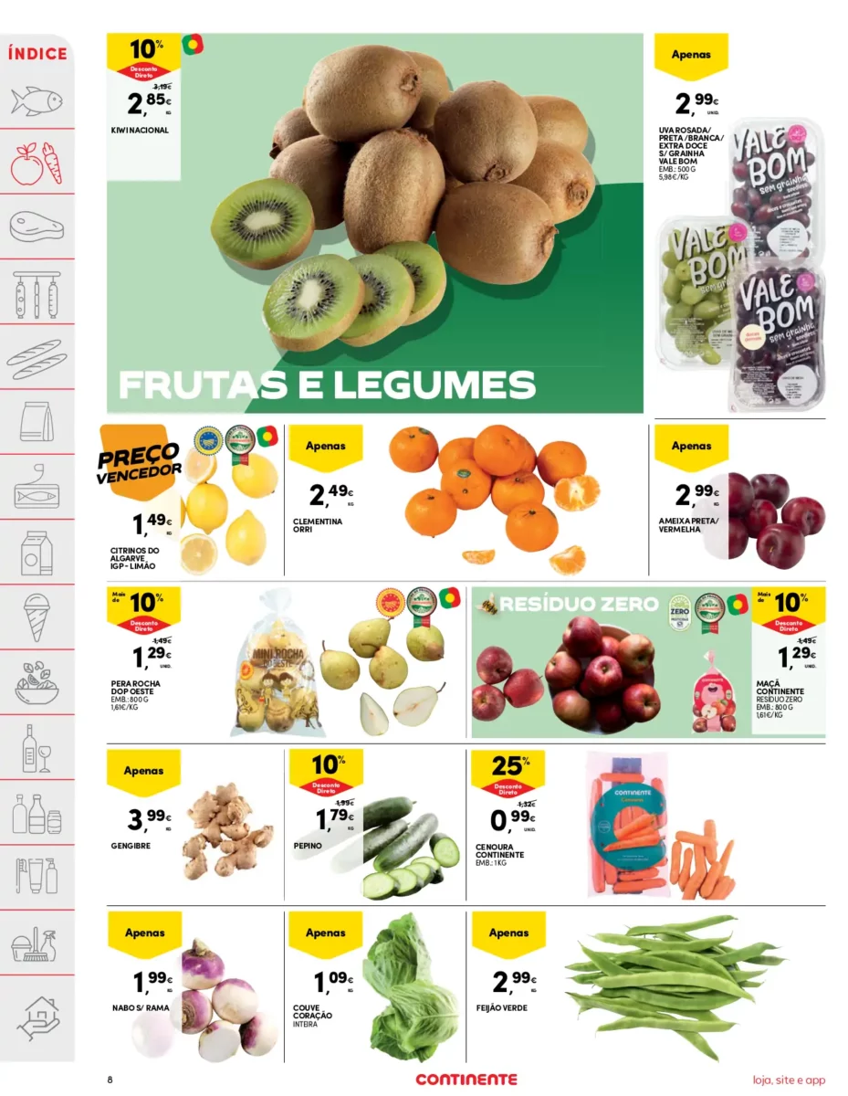 Folheto Continente (12 a 18 mar&ccedil;o)