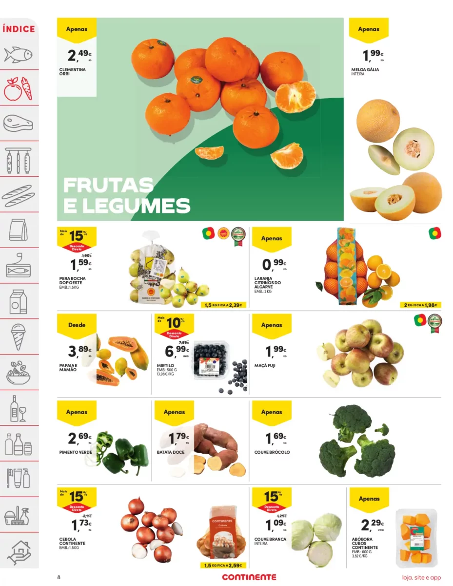 Folheto Continente (5 a 11 mar&ccedil;o)