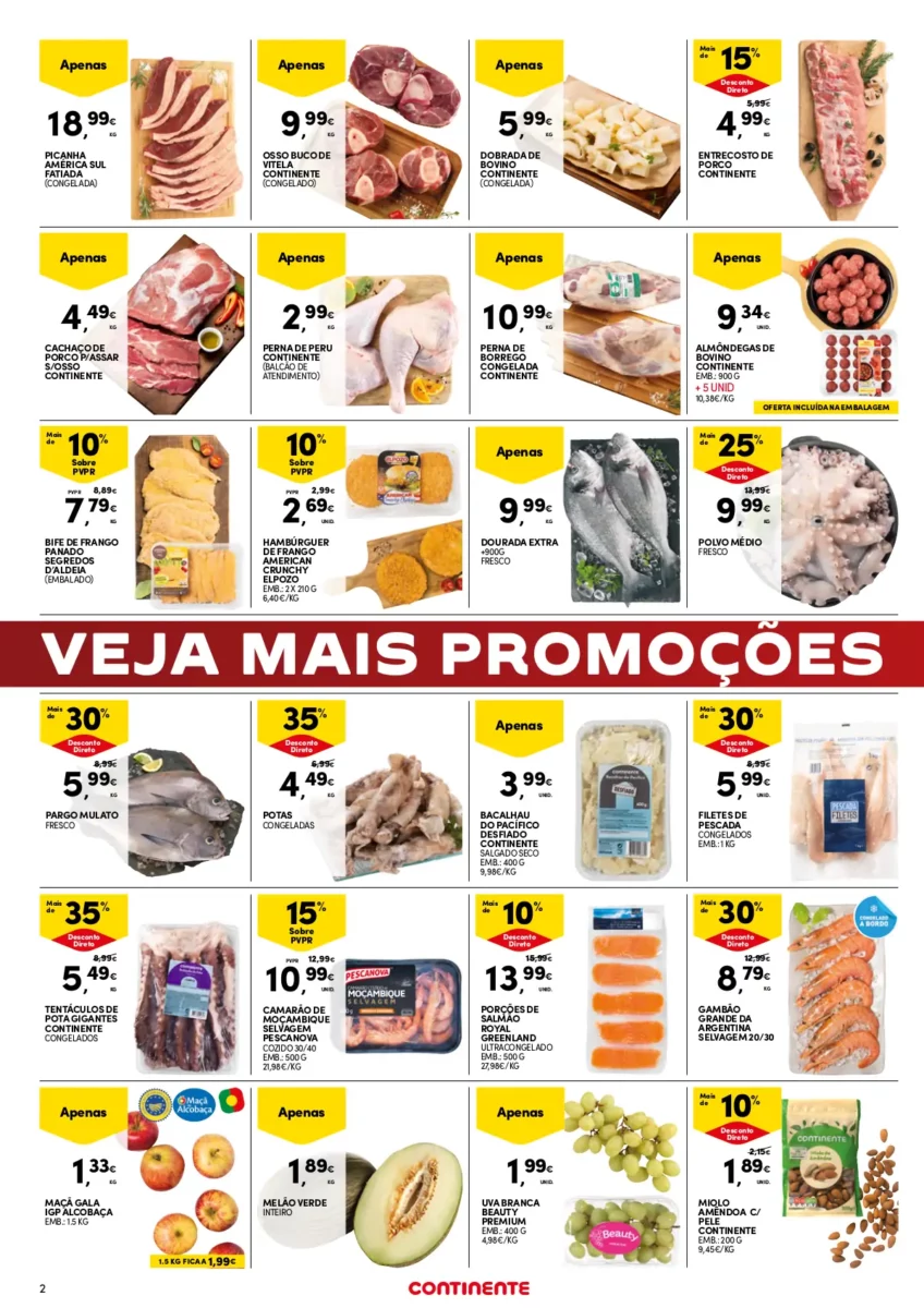 Folheto Continente fim-de-semana (8 a 11 mar&ccedil;o)