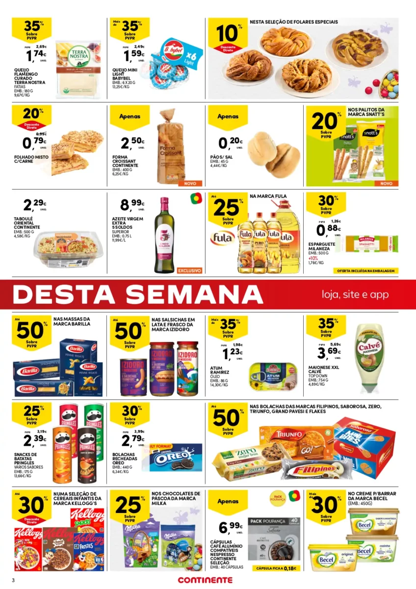 Folheto Continente fim-de-semana (8 a 11 mar&ccedil;o)