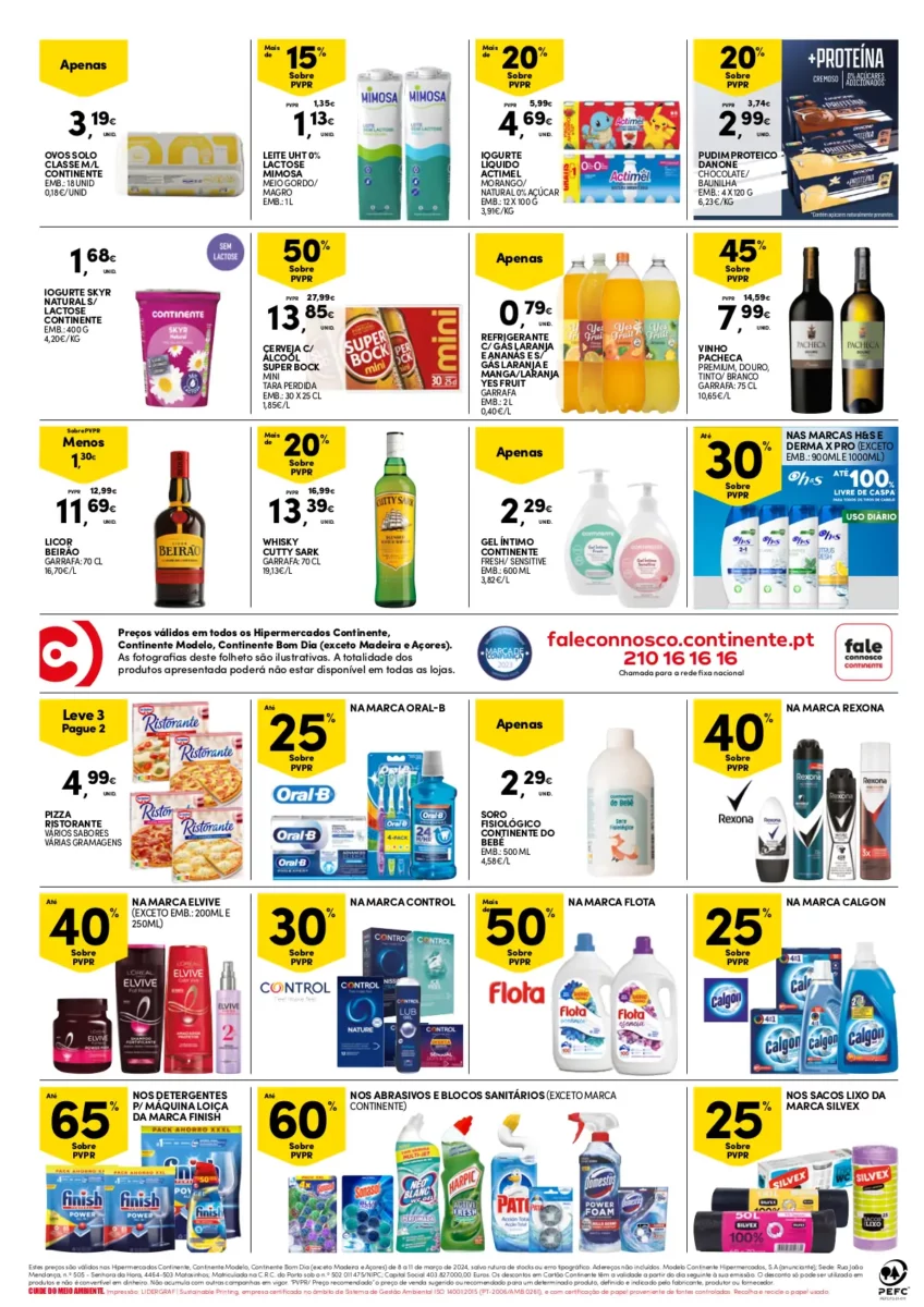 Folheto Continente fim-de-semana (8 a 11 mar&ccedil;o)