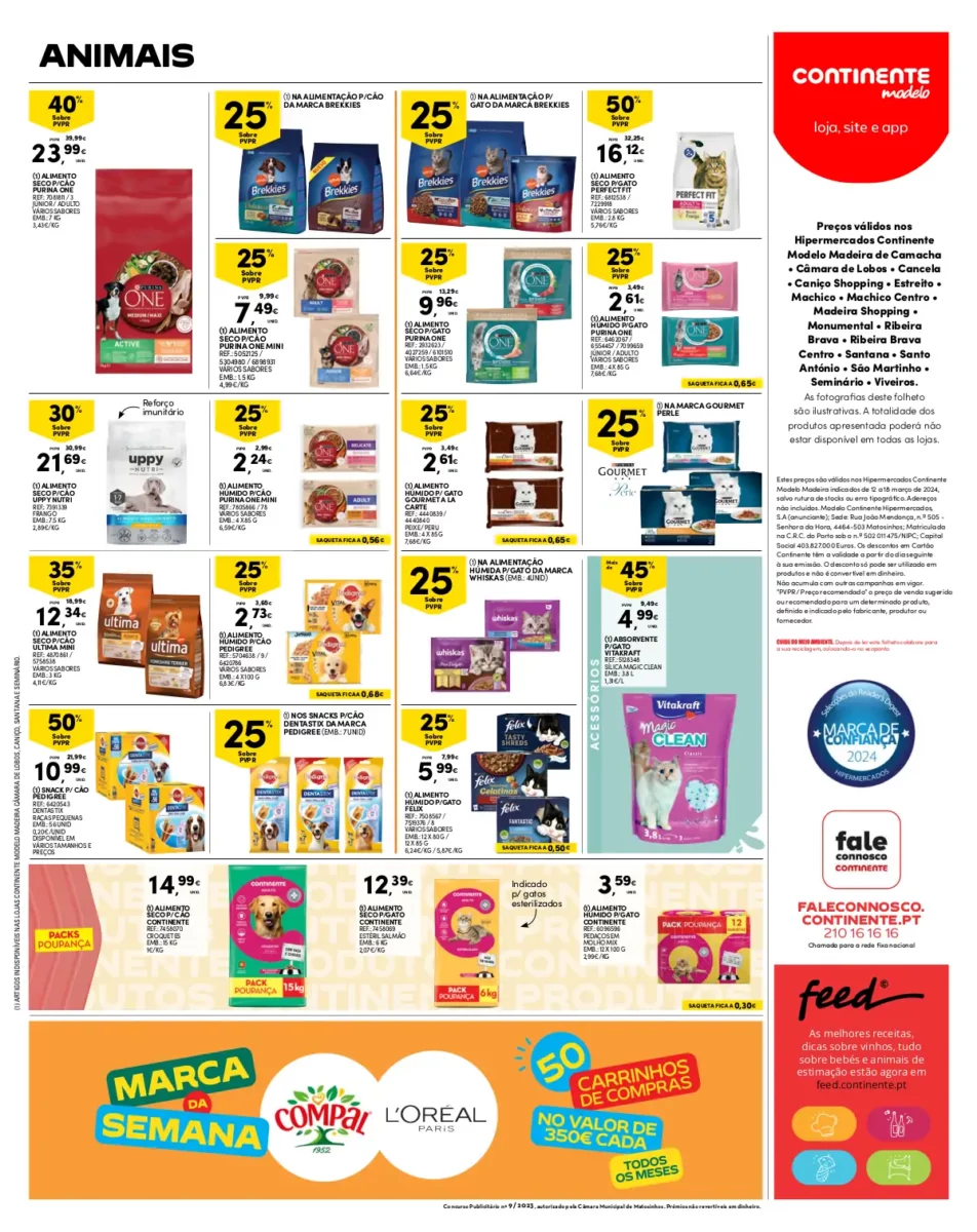 Folheto Continente Madeira (12 a 18 mar&ccedil;o)