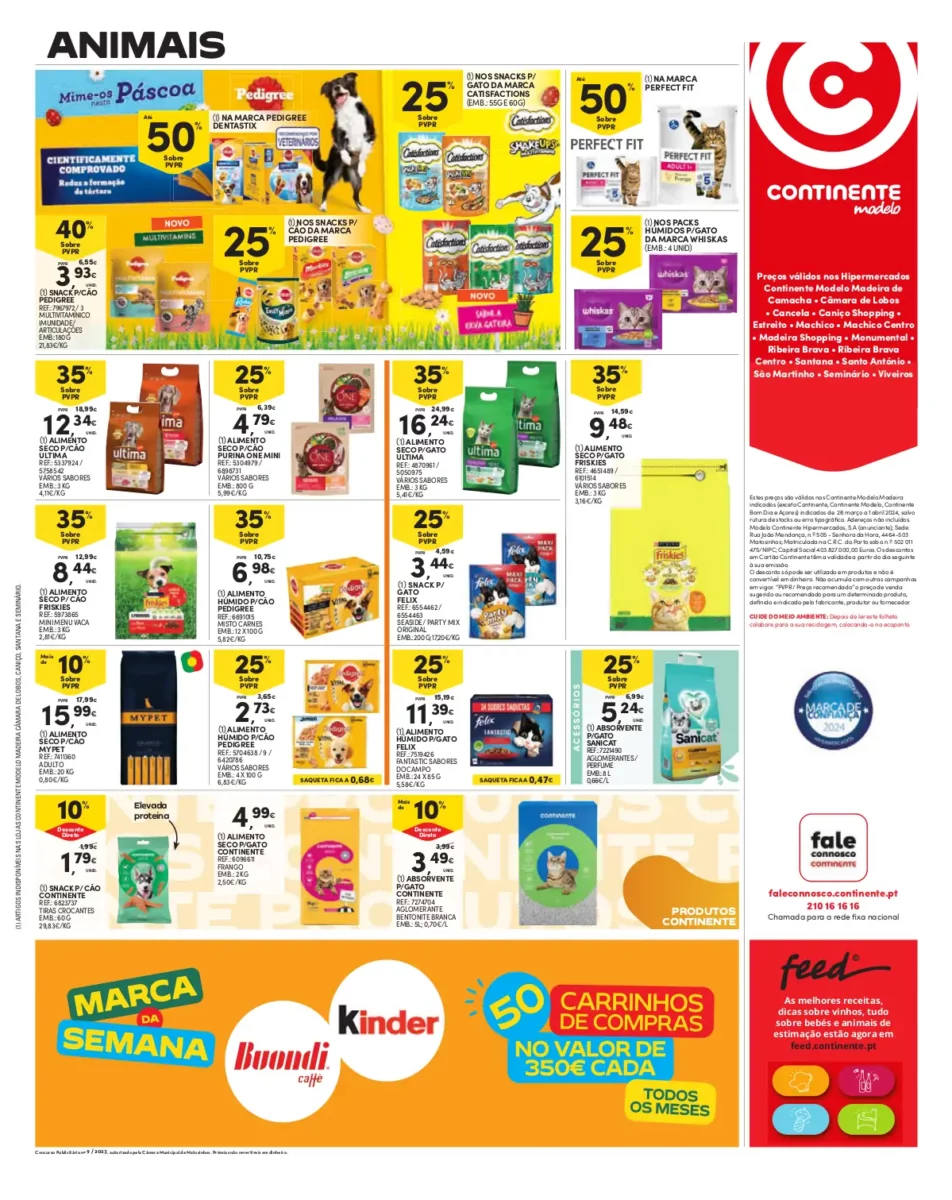 Folheto Continente Madeira (26 mar&ccedil;o a 1 abril)