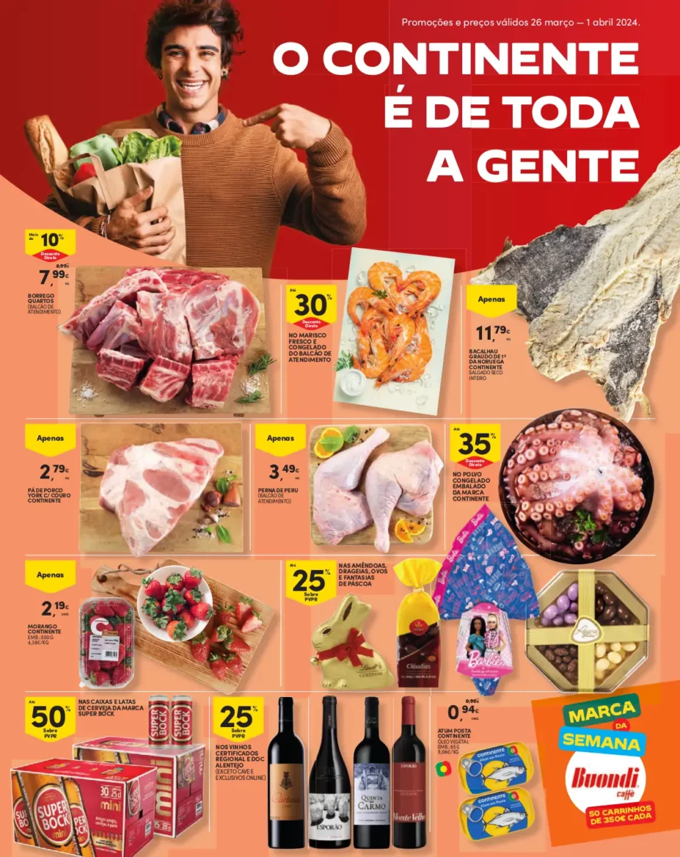 Folheto Continente Madeira (26 mar&ccedil;o a 1 abril)