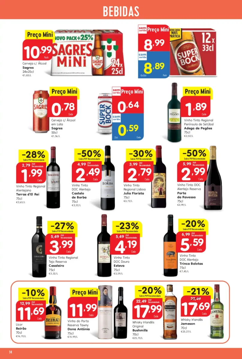 Folheto Minipre&ccedil;o (14 a 20 mar&ccedil;o)