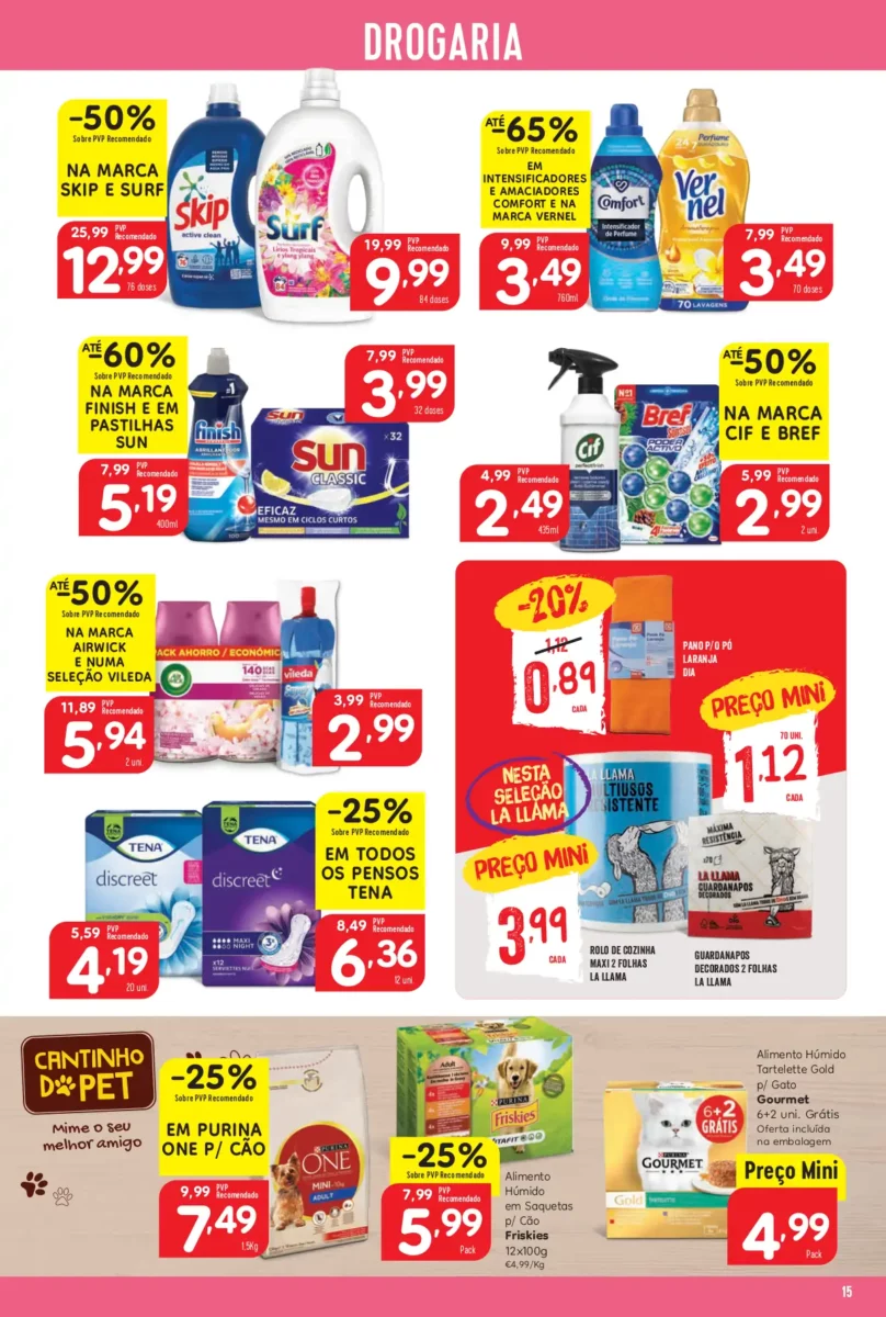 Folheto Minipre&ccedil;o (28 mar&ccedil;o a 3 abril)