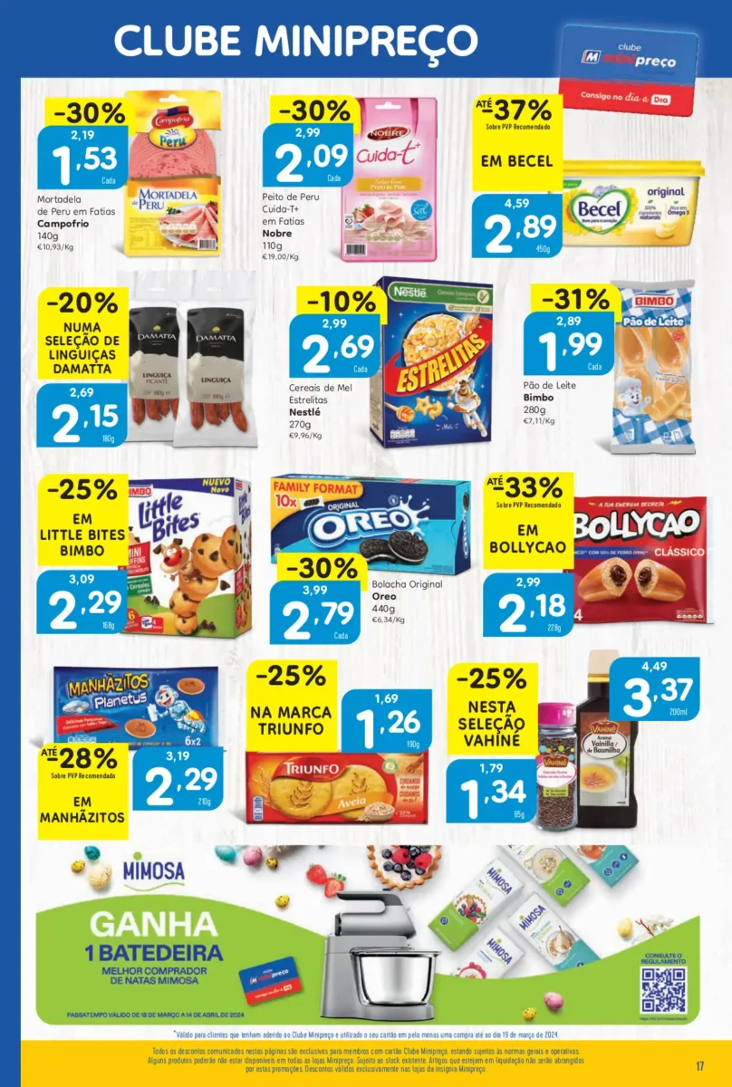 Folheto Minipre&ccedil;o (21 a 27 mar&ccedil;o)