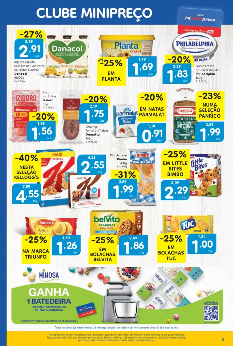 Folheto Minipre&ccedil;o (28 mar&ccedil;o a 3 abril)