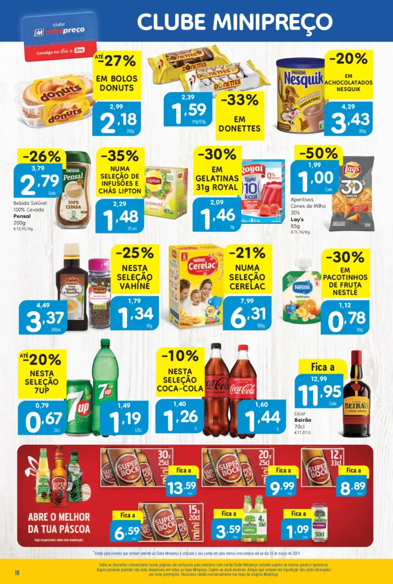 Folheto Minipre&ccedil;o (28 mar&ccedil;o a 3 abril)