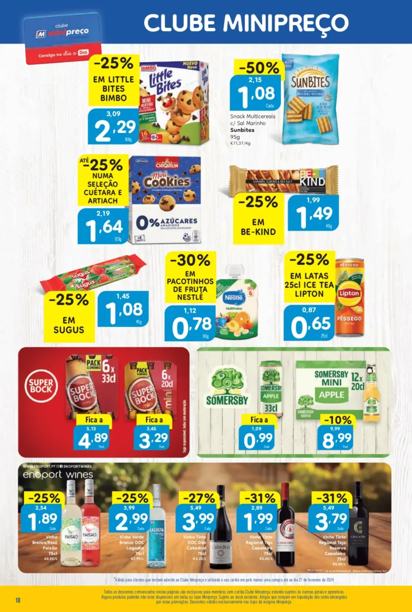 Folheto Minipre&ccedil;o (29 fevereiro a 6 mar&ccedil;o)