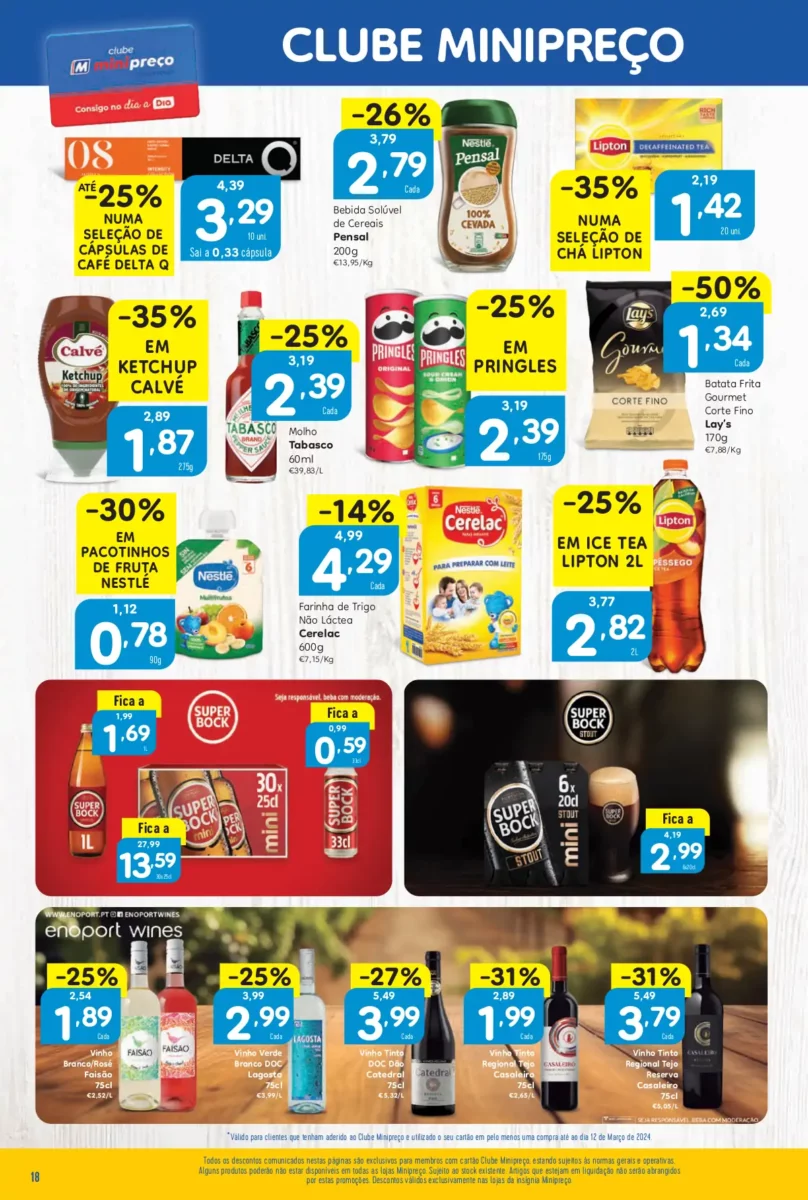 Folheto Minipre&ccedil;o (14 a 20 mar&ccedil;o)