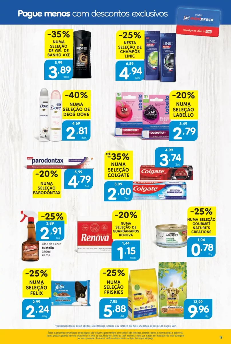 Folheto Minipre&ccedil;o (28 mar&ccedil;o a 3 abril)