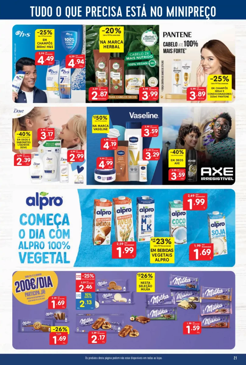 Folheto Minipre&ccedil;o (21 a 27 mar&ccedil;o)