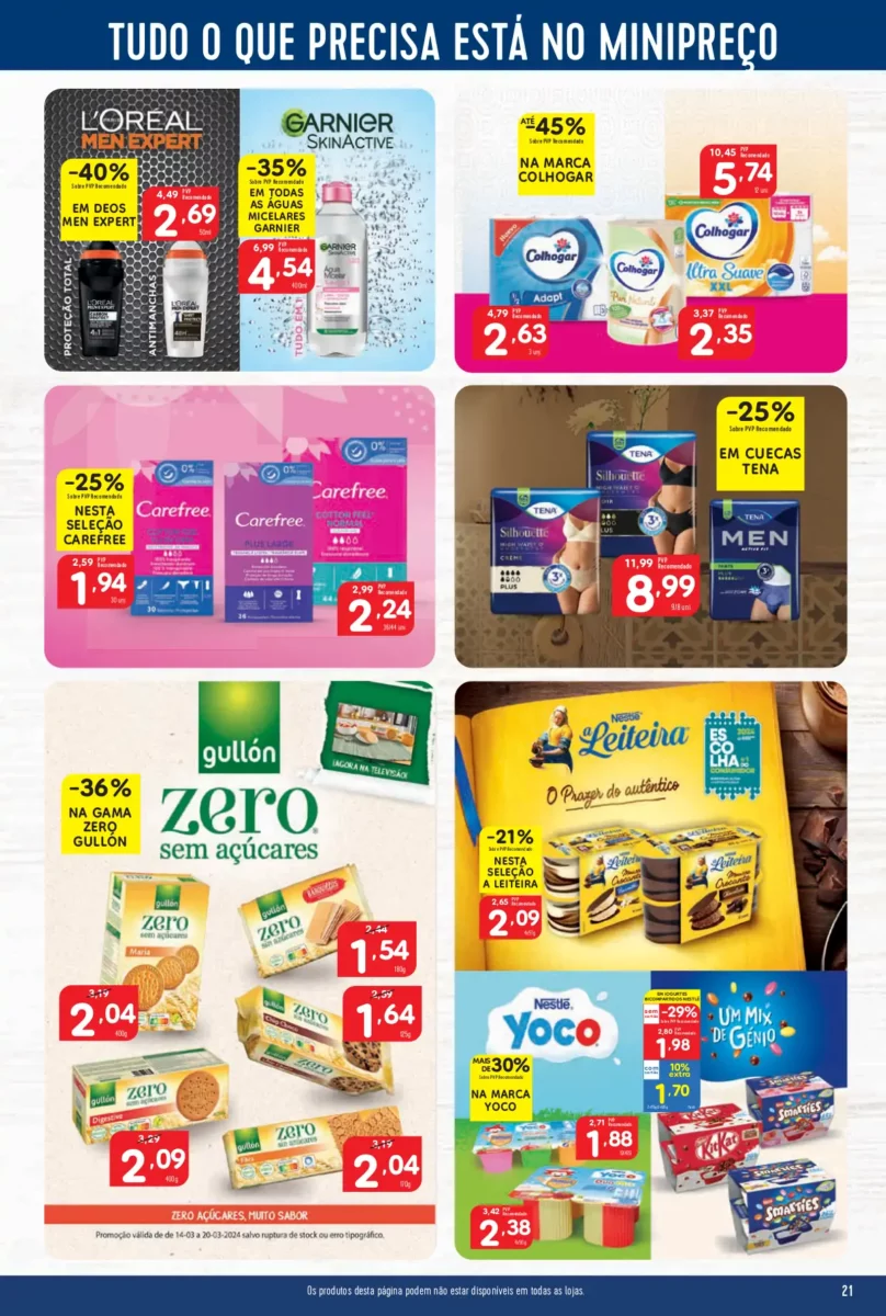 Folheto Minipre&ccedil;o (14 a 20 mar&ccedil;o)