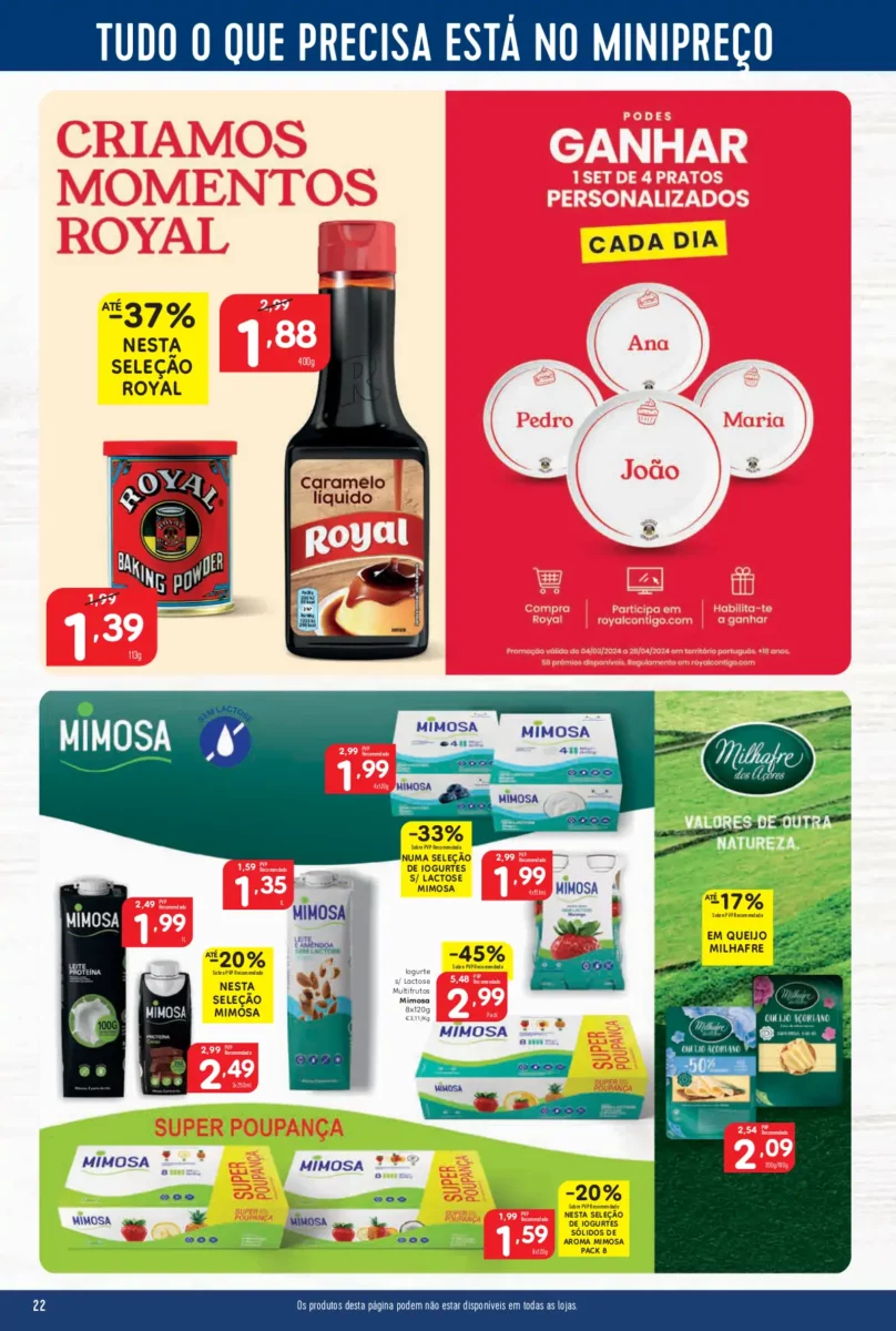 Folheto Minipre&ccedil;o (21 a 27 mar&ccedil;o)