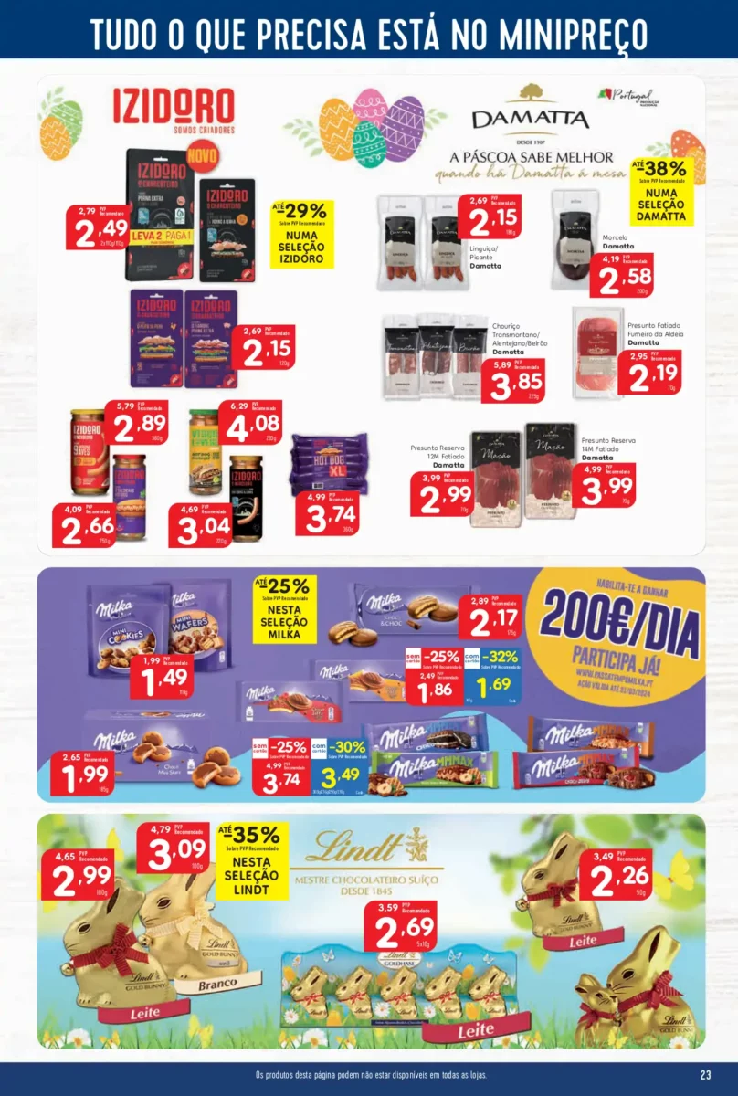 Folheto Minipre&ccedil;o (28 mar&ccedil;o a 3 abril)