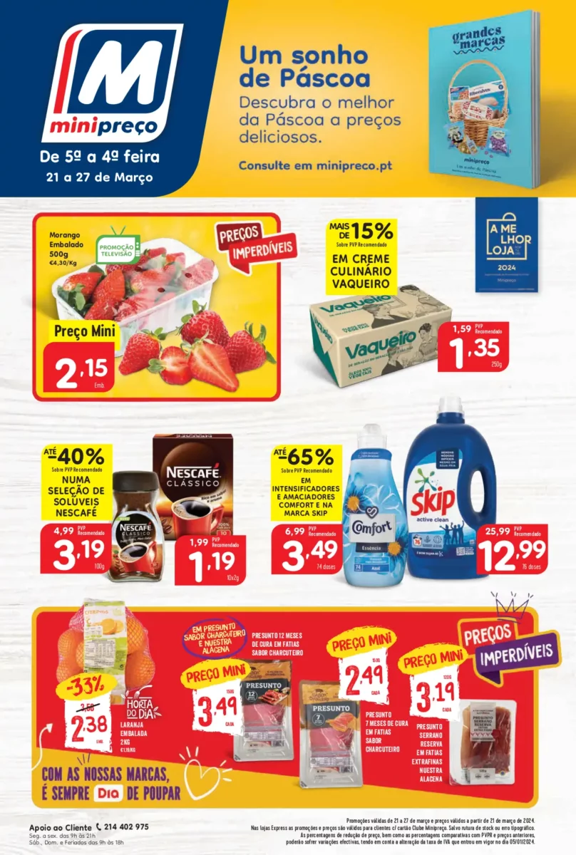 Folheto Minipre&ccedil;o (21 a 27 mar&ccedil;o)