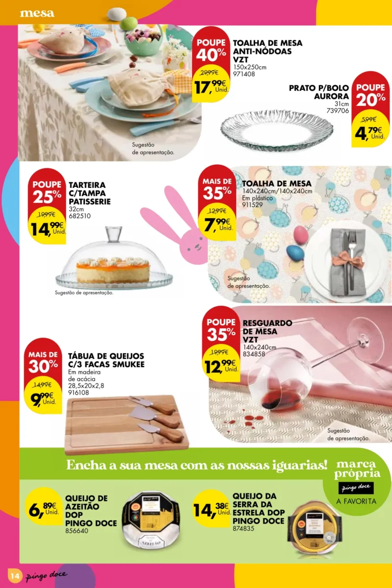 Folheto Pingo Doce especial P&aacute;scoa 2024