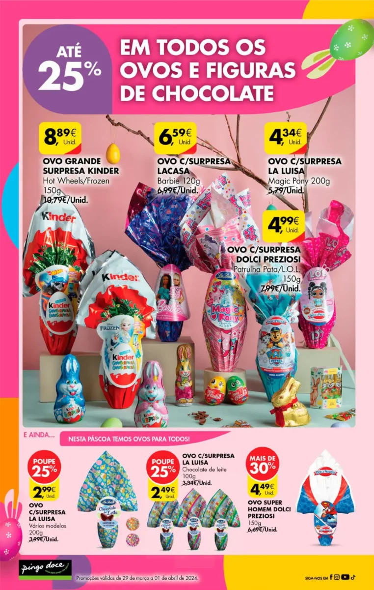 Folheto Pingo Doce fim-de-semana (29 mar&ccedil;o a 1 abril)