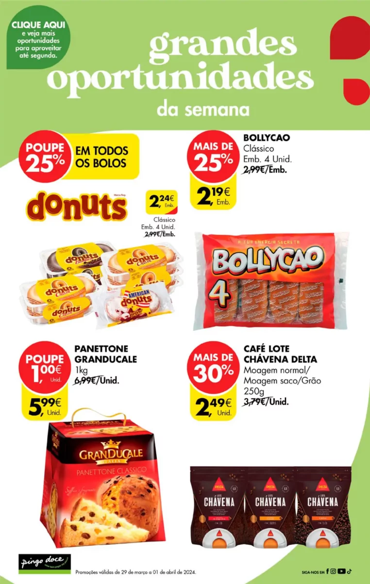 Folheto Pingo Doce fim-de-semana (29 mar&ccedil;o a 1 abril)