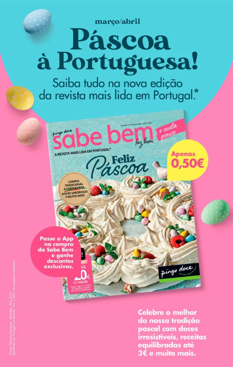 Folheto Pingo Doce fim-de-semana (29 mar&ccedil;o a 1 abril)