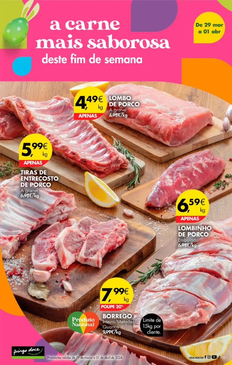 Folheto Pingo Doce fim-de-semana (29 mar&ccedil;o a 1 abril)