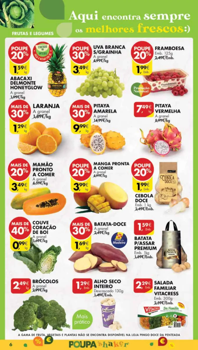 Folheto Pingo Doce Madeira (26 mar&ccedil;o a 1 abril)