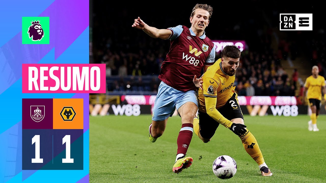 Resumo | Burnley 1-1 Wolves | Premier League 23/24