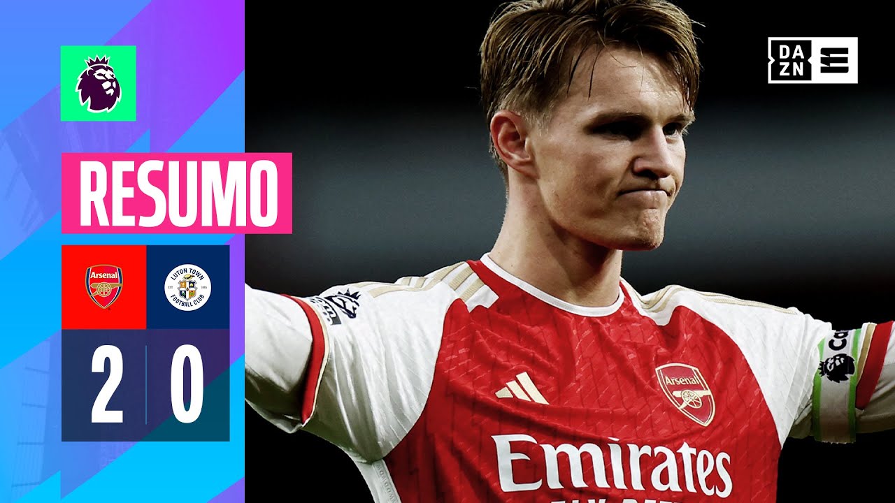 Resumo | Arsenal 2-0 Luton Town | Premier League 23/24