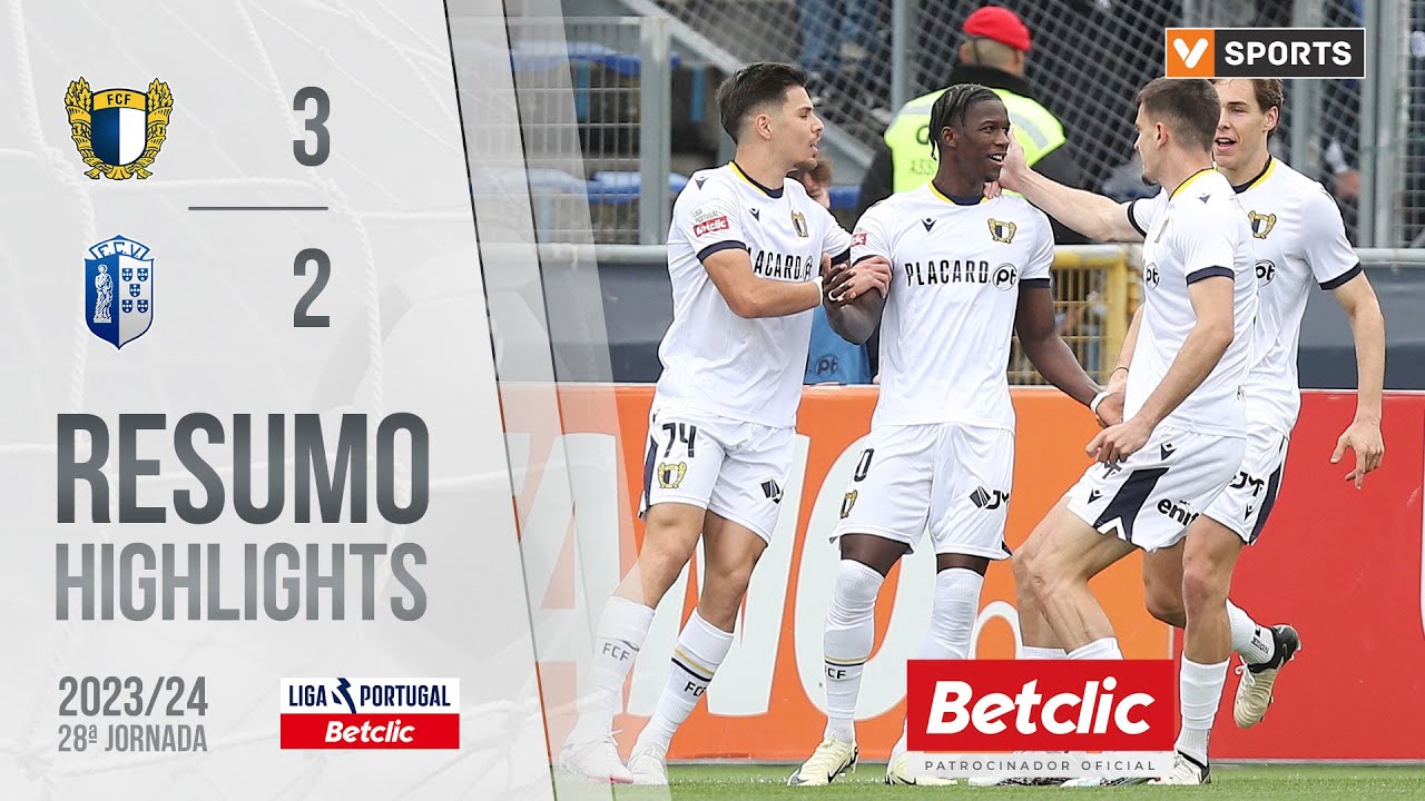 Resumo: Famalic&atilde;o 3-2 Vizela (Liga 23/24 #28)